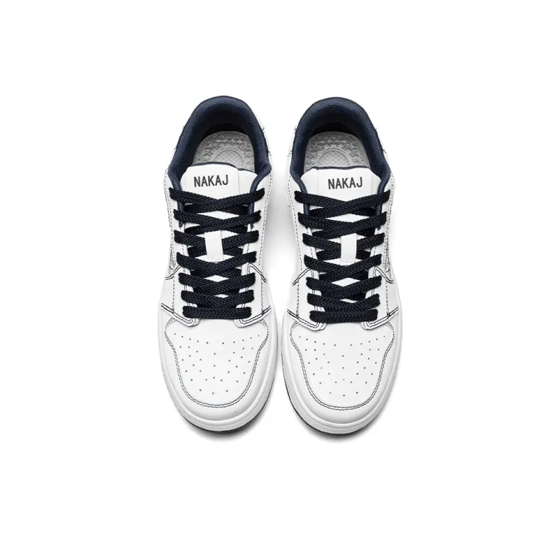 NAKAJ Slip Resistant Cushioning Abrasion Resistant Low Top Skateboard Shoes Men's-2