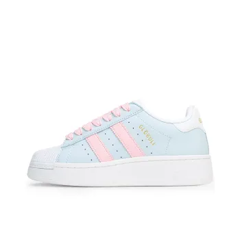 GLO BULL Anti-Slip And Wear-Resistant Breathable Low-Top Skateboard Shoes Women's Bamboo Moon Blue