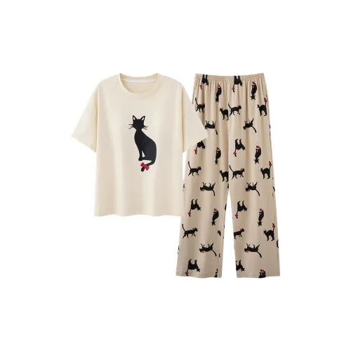 MADALLO Pajama Set Women's Apricot