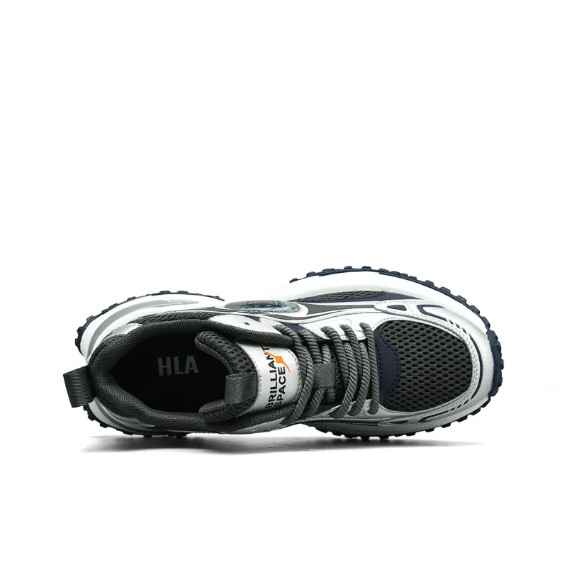 HLA Sparkling Space Low-Top Chunky Sneakers Men's-7