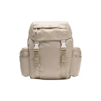 Lululemon Nylon Backpack Mini Unisex Oak Brown
