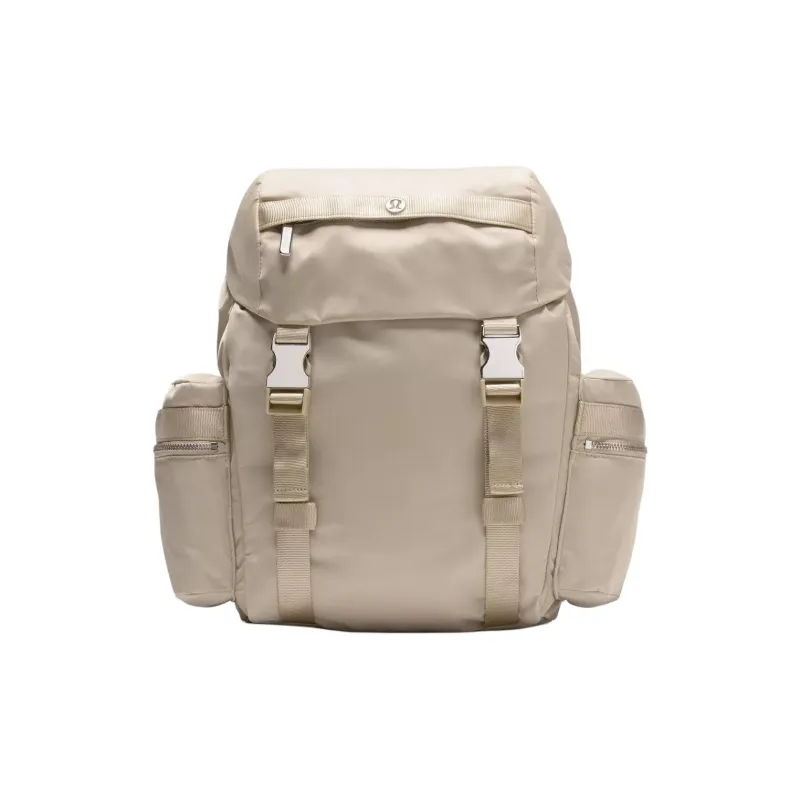 Lululemon Nylon Backpack Mini Unisex Oak Brown-0