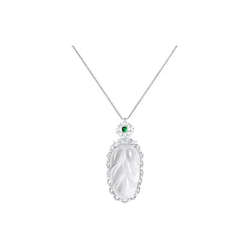 JUNWEN Chalcedony Necklaces Women's