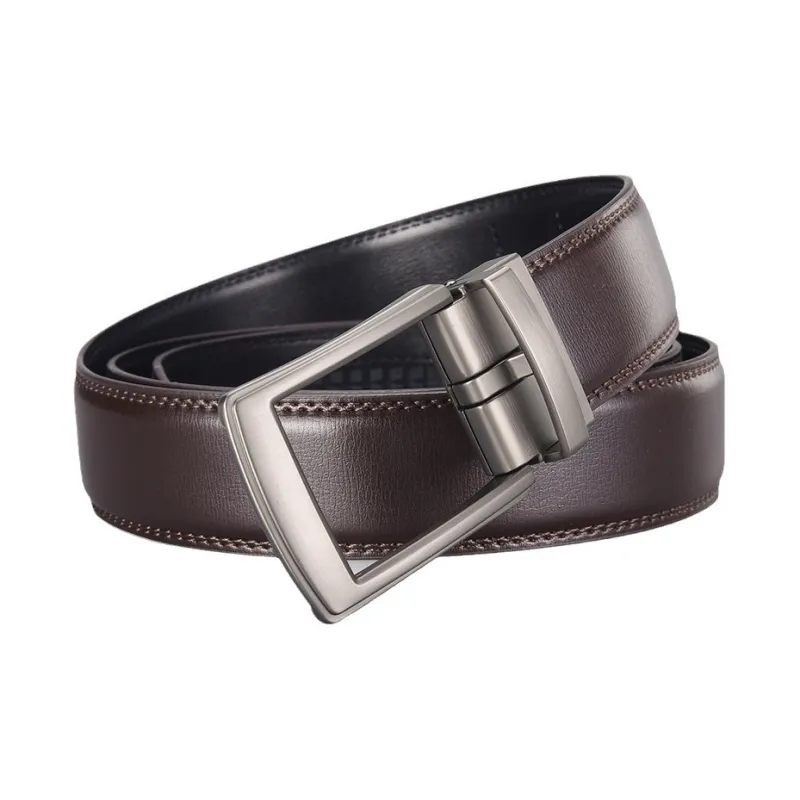 Yamaichi Maru Double-Layered Coated Cow Leather Leather Belts Men's Width: 3.5cm-4