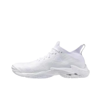 Mizuno WAVE LIGHTNING NEO 3 Low-Top Training Shoes Unisex White