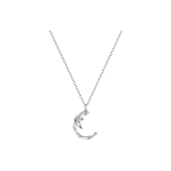 CLARKIA FLOWER S999 Fine Silver Necklaces Women's