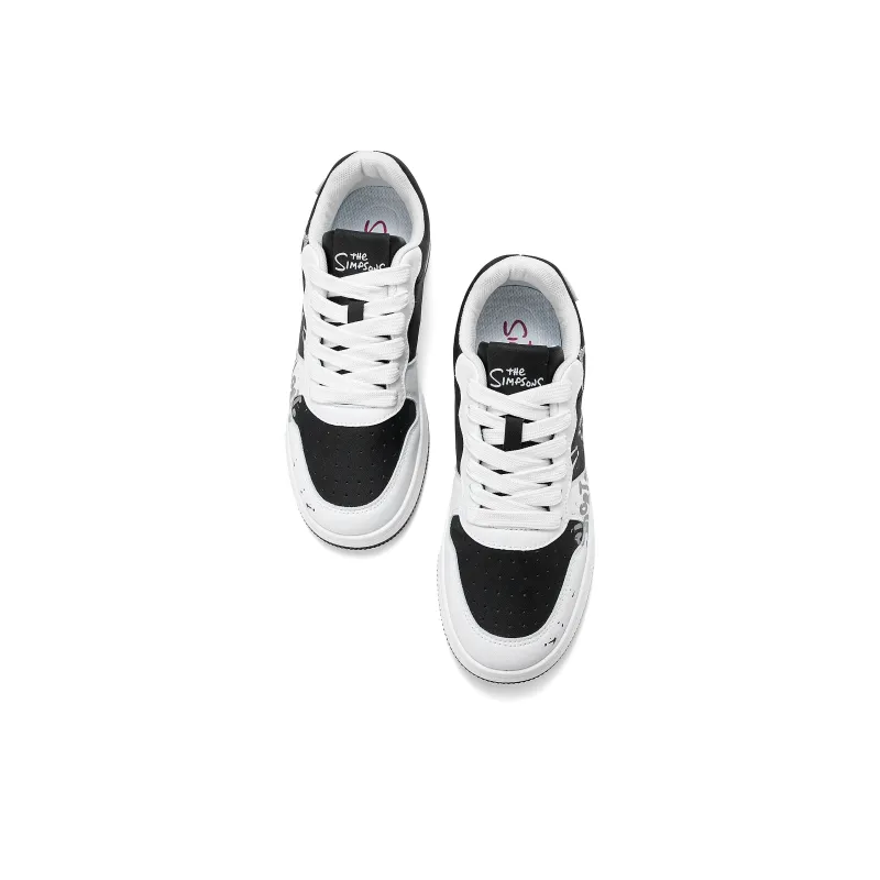 The Simpsons Coverage Height Increasing Abrasion Resistant Low Top Skateboard Shoes Unisex-12