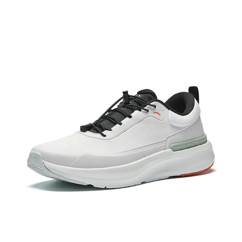 CHAOJIANTA Cushioned Slip-Resistant Low-Top Training Shoes Men's Gray White-1