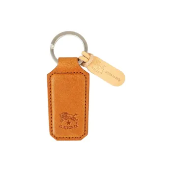 Il Bisonte Leather Keychains Unisex Brown