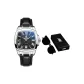 Black Dial Natural Black Strap