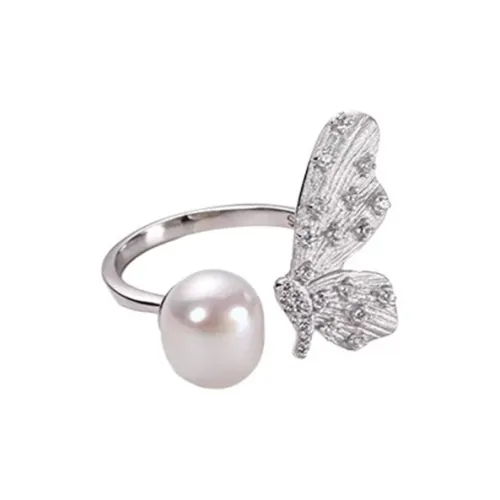 Lang Wind S925 Silver Rings Women's