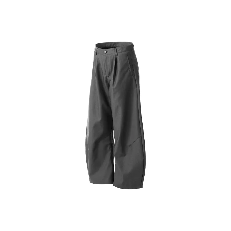 ONITSOP Versatile Commute Lazy And Relaxed Scimitar Suit Trouser Unisex-1