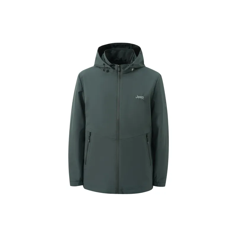 Jeep Jackets Coats Unisex Blue Gray Green-1