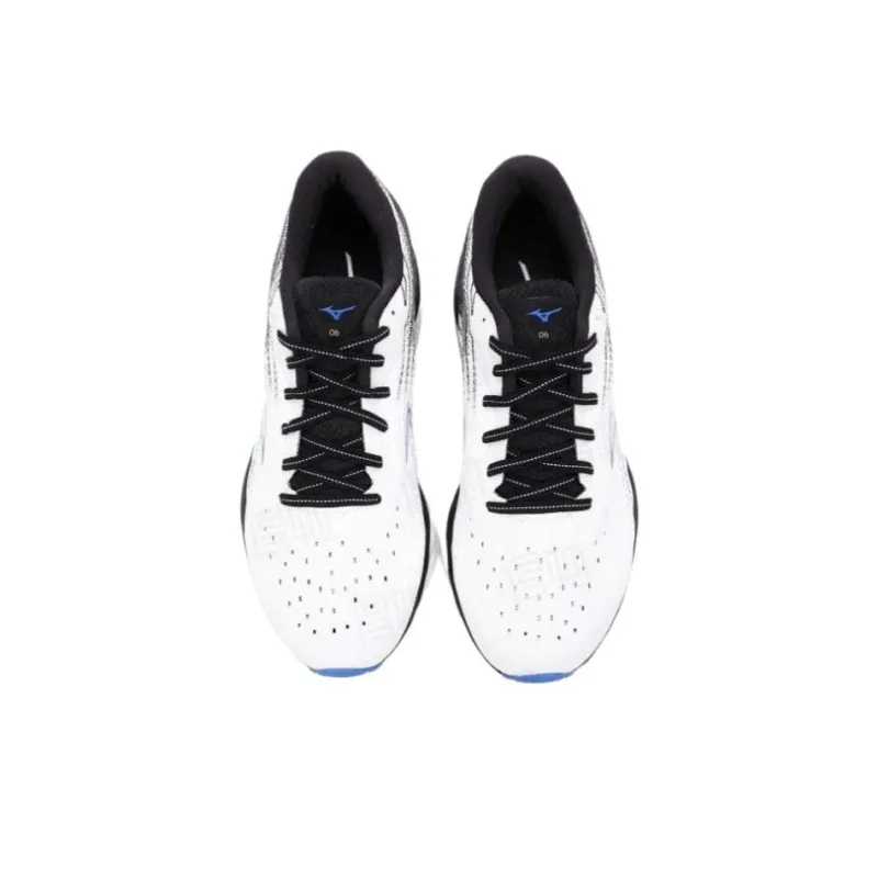 Mizuno Wave Sky 6 Low-Top Running Shoes Men's Gray White-2