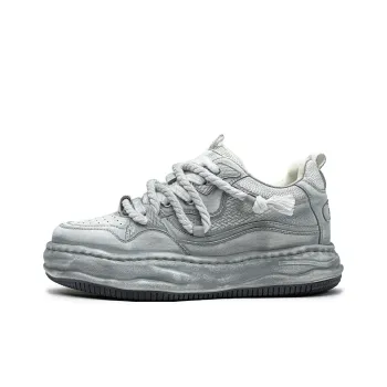 ESTEE GEEA Low Top Skateboard Shoes Unisex Gray
