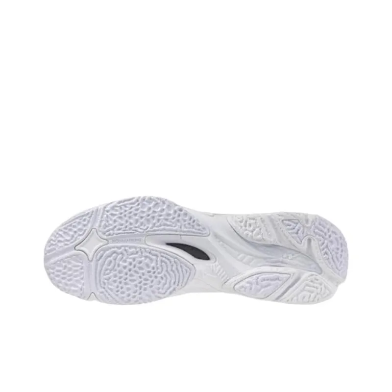 Mizuno WAVE LIGHTNING NEO 3 Low-Top Training Shoes Unisex White-4