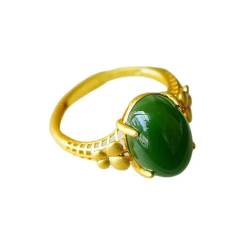TAMINA Hetian Jade Rings Women's