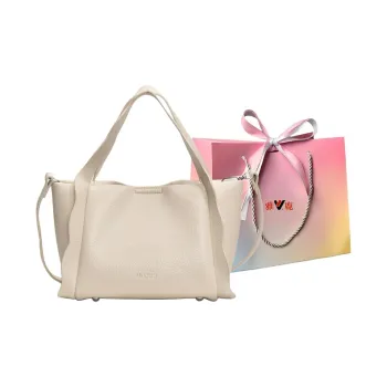 Yalu PU Shoulder Bag Crossbody Bag Handbags Regular Women's Ecru/Black/Blue/Pink