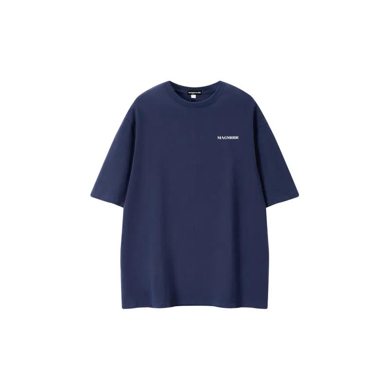 Magmode T-Shirt Unisex Navy Blue-1