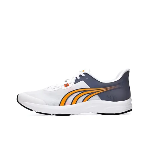 DO-WIN Lightweight Low-Top Casual Running Shoes Unisex Black Blue Orange