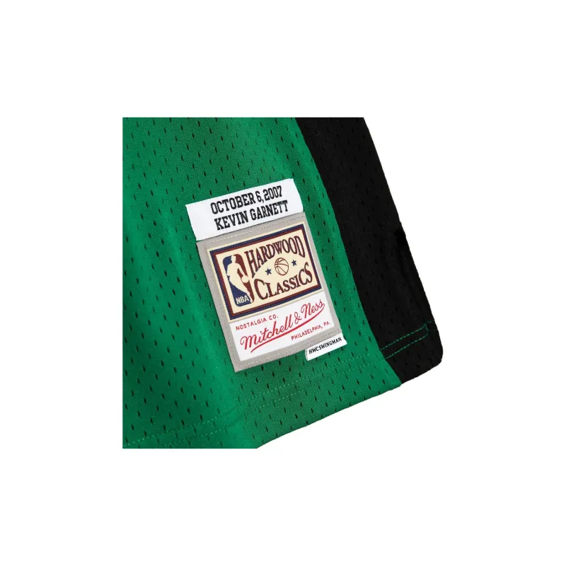 Mitchell & Ness Kevin Garnett Boston Celtics 2007 08 Italy Game Swingman Jersey-3