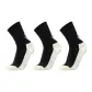Crew Glue Soccer Socks, Black 3 Pack