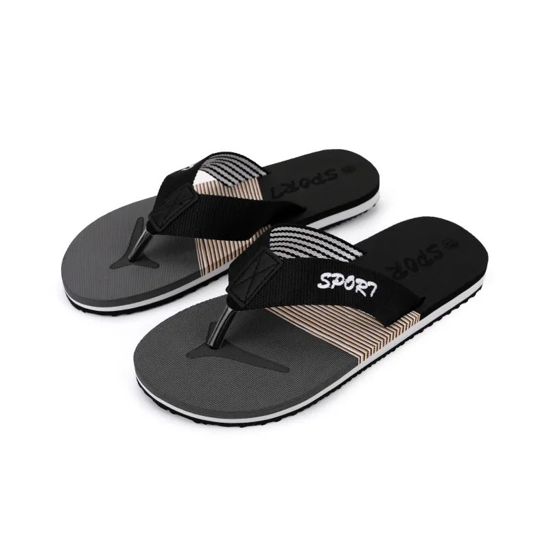 QIUTEXIONG EVA Abrasion Resistant Slip Resistant Quick Drying Flip Flops Men's-2
