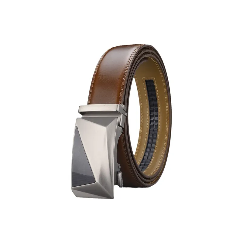 Yamaichi Maru Cow Split Leather Leather Belts Men's 3.5cm-2