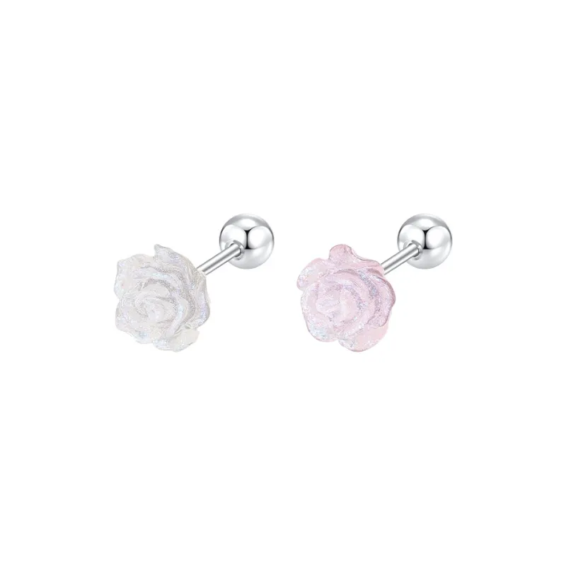 JAY Titanium Steel Stud Earrings Women's-17