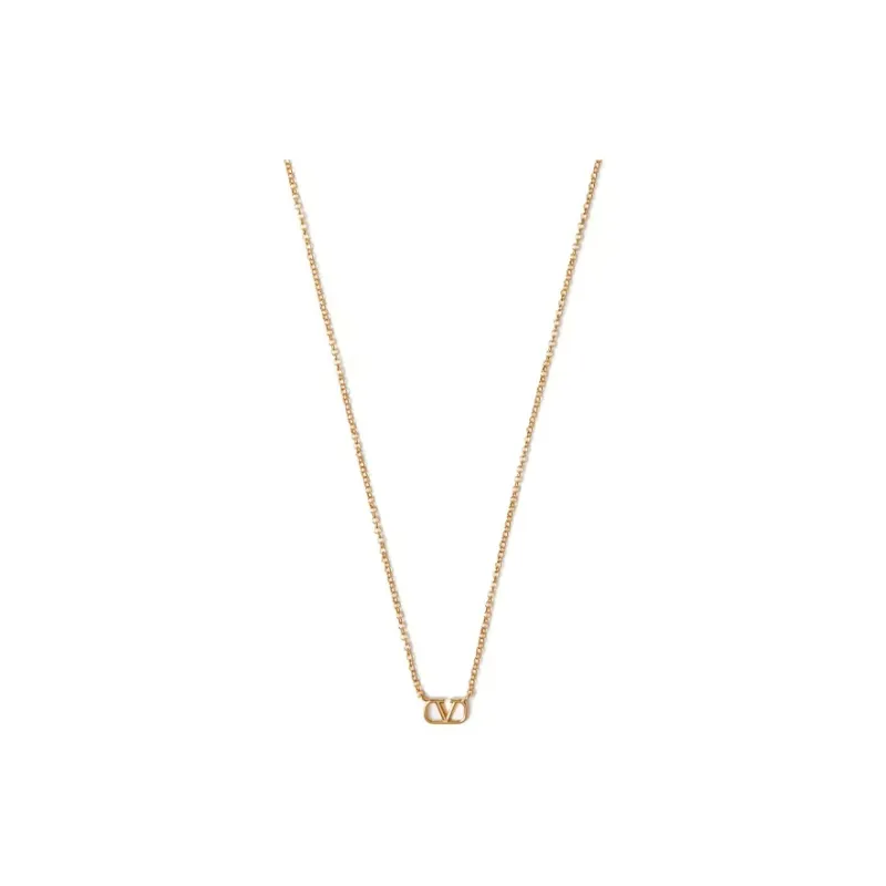 Valentino Ruthenium, Metal Necklaces Women's Gold-0