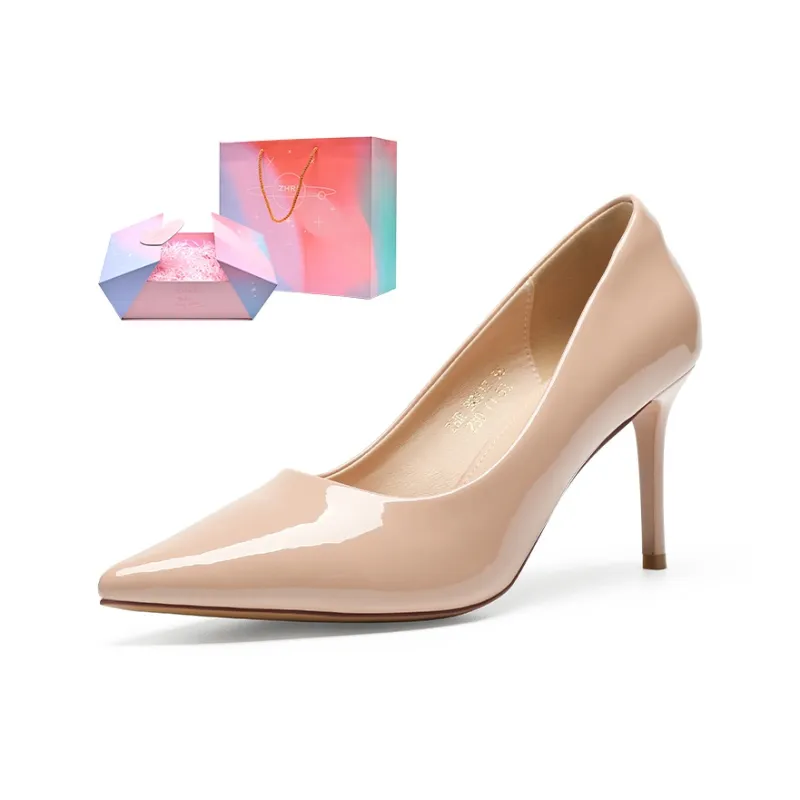 ZHR Slim Heel High Heels 8cm Women's-24