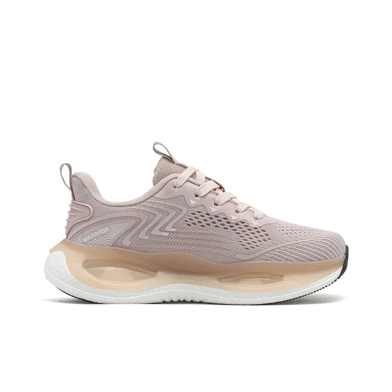 Warrior Cushioned Breathable Slip-Resistant Low-Top Athletic Shoes Women's Dusty Pink-2
