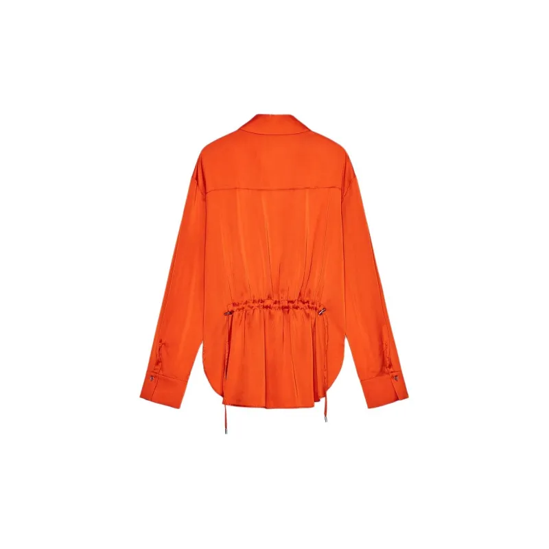 ZARA Shirts Women's Orange-1
