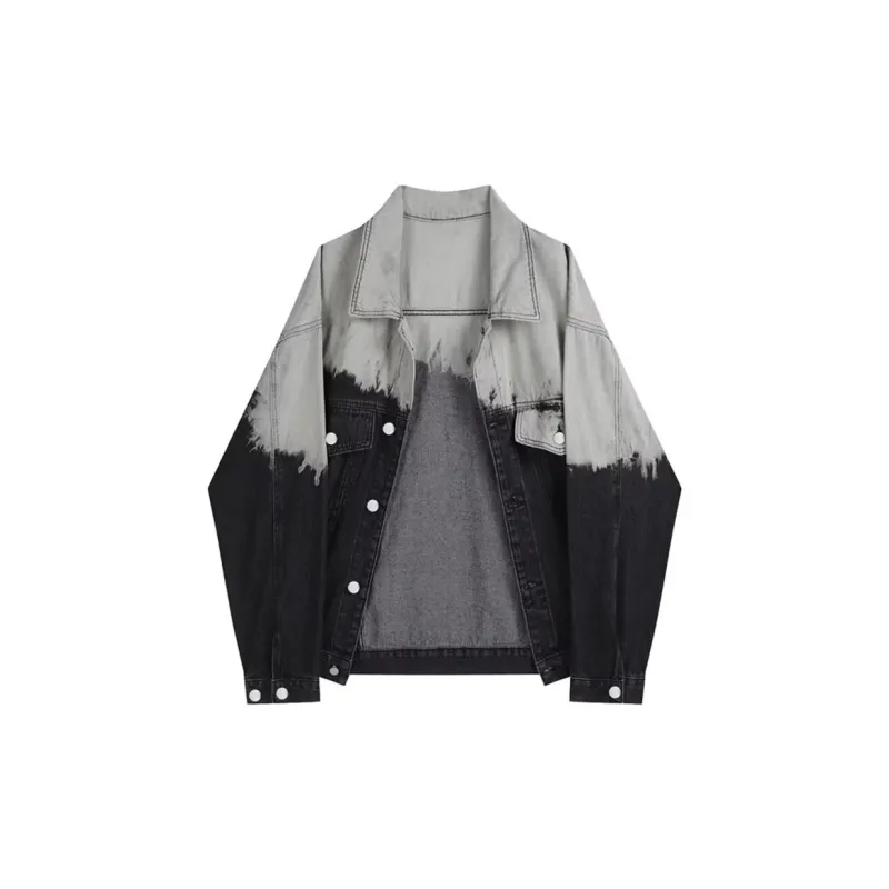 K411 Denim Jackets Unisex Black-0