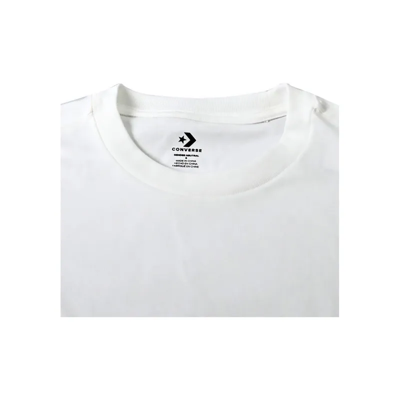 Converse Set-in Sleeve T-Shirt Unisex White-4