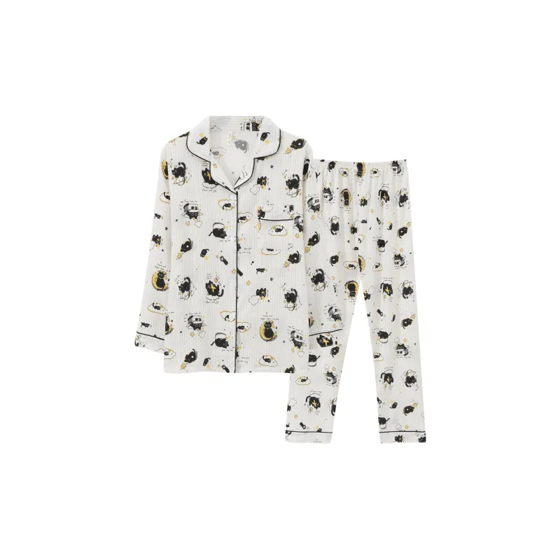 Ta Yan Pajama Set Women's Black-0