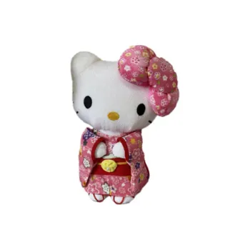 Sanrio/Hello Kitty Pink Kimono Kitty Dolls Plush Doll M Size Height