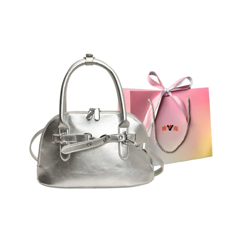 Yalu PU Handbags Shoulder Bag Crossbody Bag Regular Women's White Black Red/Silver/Blue-14