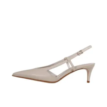 Sergio Levantesi Slim Heel High Heels Women's Beige
