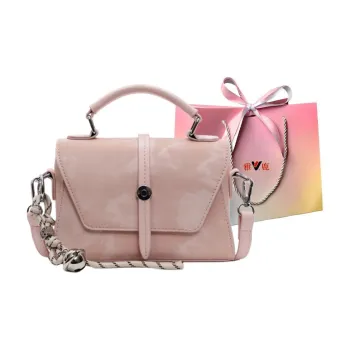 Yalu PU Shoulder Bag, Crossbody Bag, Handbag Women's Black/Pink/Ecru/Blue/Silver