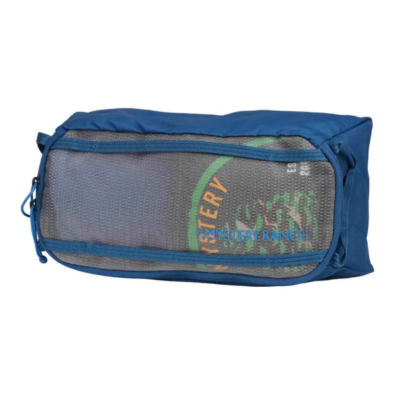 MYSTERY RANCH Nylon Toiletry Bag, Travel Storage Bag Unisex Dark Blue-1