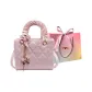 Pink with Charm-Shopping Bag