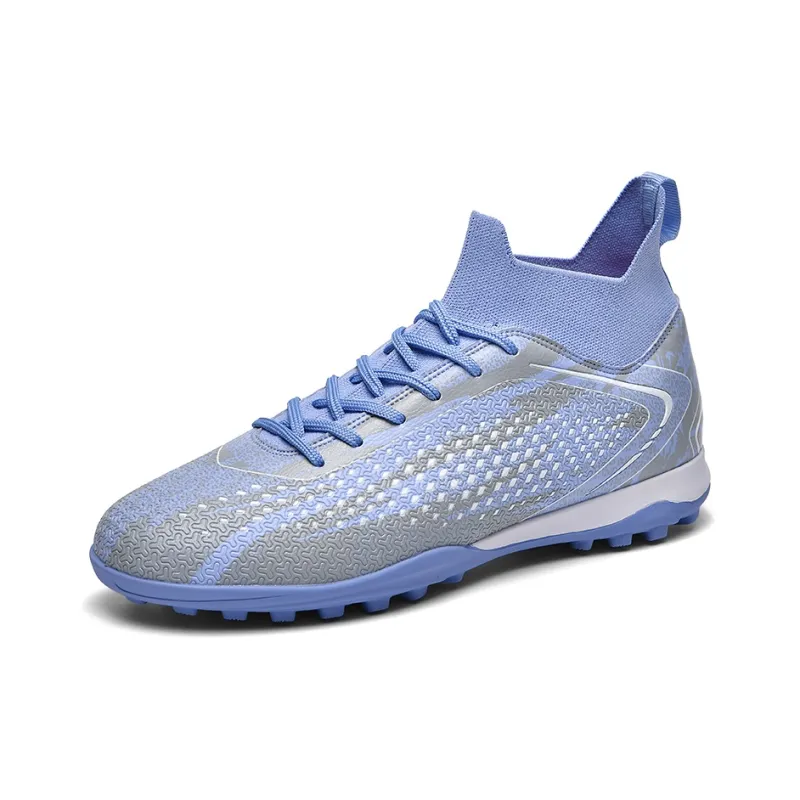 QIUTEXIONG FG Rubber Long Studs TF Rubber Broken Studs Cushioning Impact Resistant Soccer Shoes Unisex-19