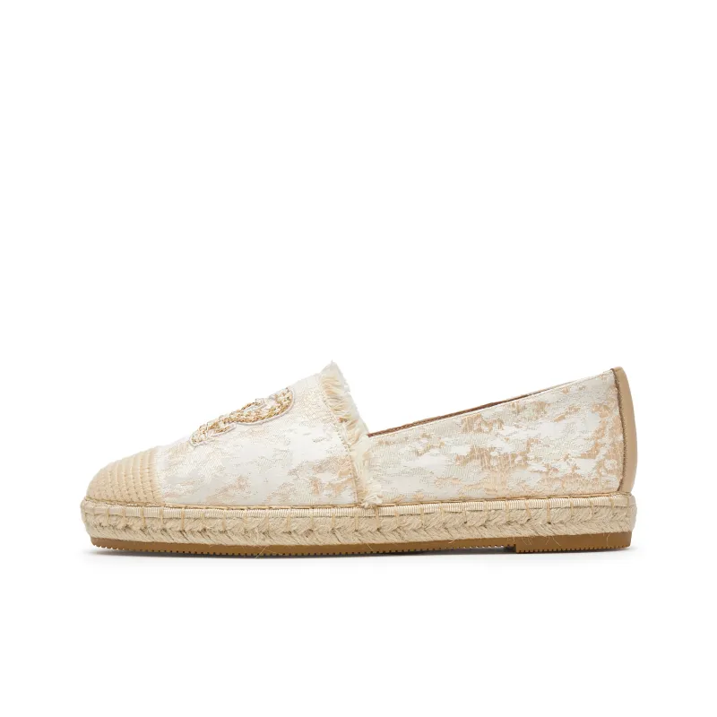 Staccato Barley Shoes Espadrilles Women's Oats-0