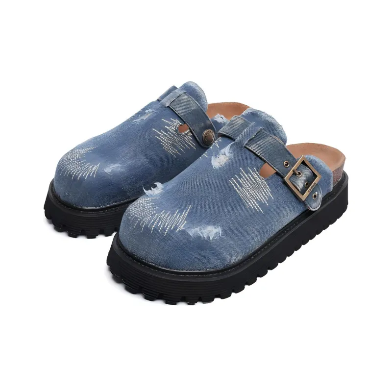 BARDILEV Abrasion Resistant Closed Toe Slippers Unisex-13
