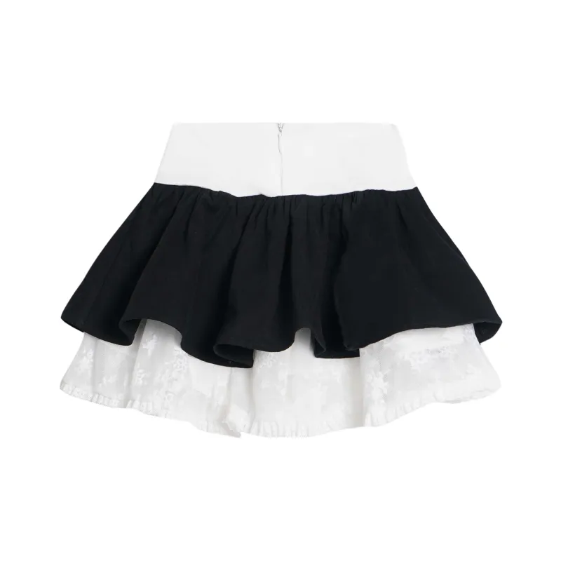 BEAR UNION Casual Short Skirts Women's Black-1