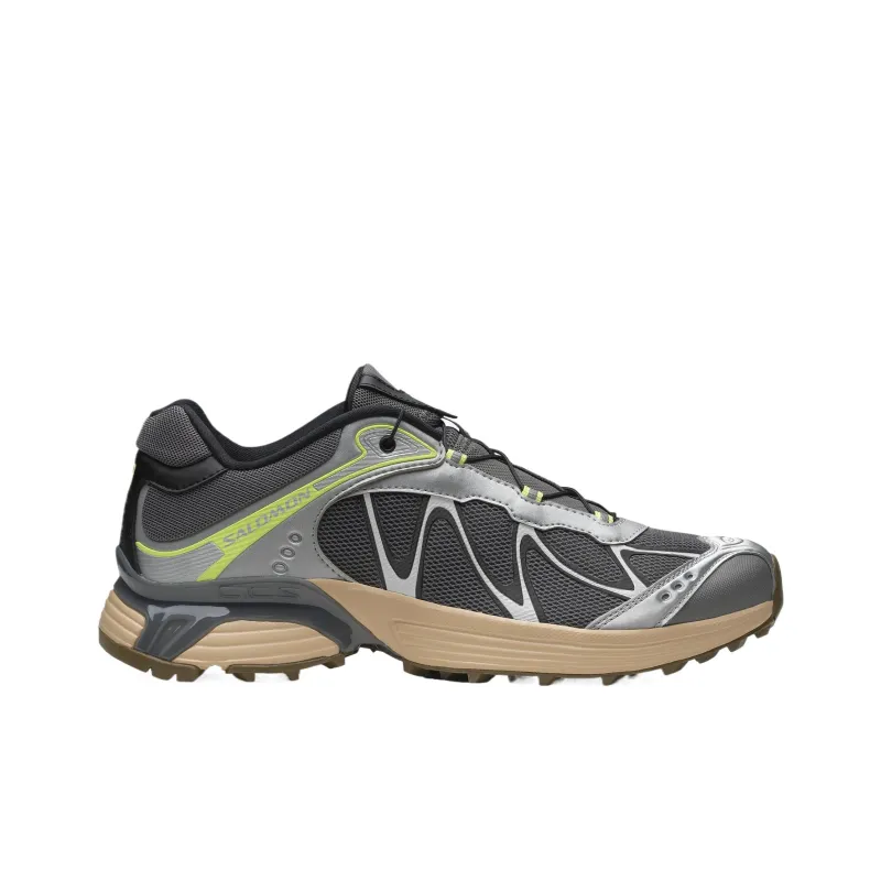 SALOMON XT WHISPER Cushioning, Abrasion Resistant, Slip Resistant Low Top Running Shoes Unisex Silver-1