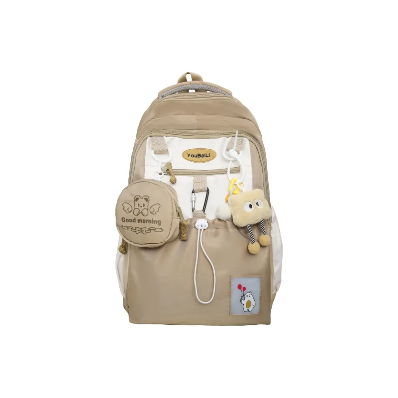 URBAN FOREST Nylon Backpack Unisex Multicolor-13