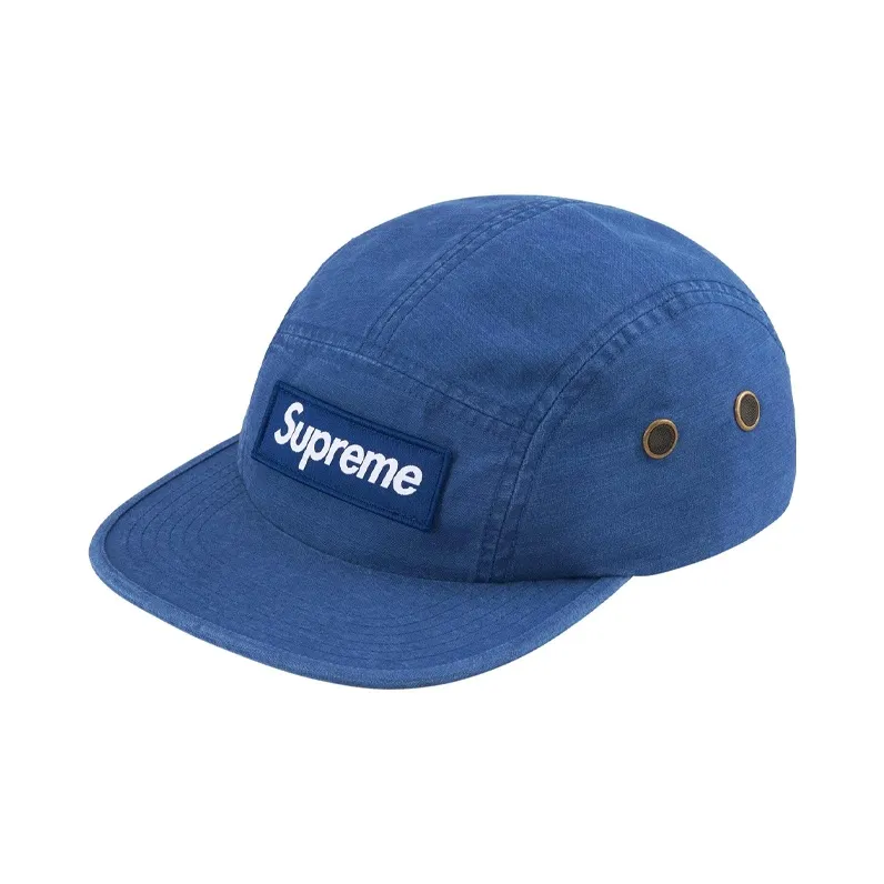 Supreme Washed Nylon Camp Cap-5