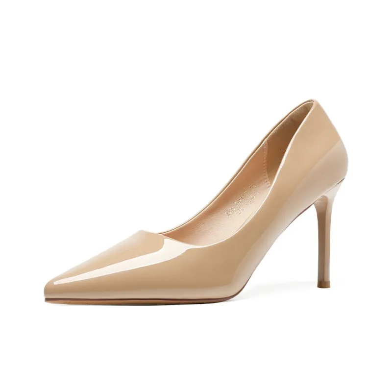 ZHR Slim Heel High Heels 8cm Women's-6
